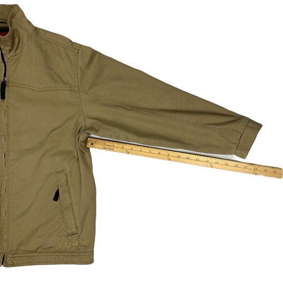 Old Navy Utility Jacket Youth Sz XL Brown Sherpa Lined Smart Casual Winter Coat - Picture 11 of 16